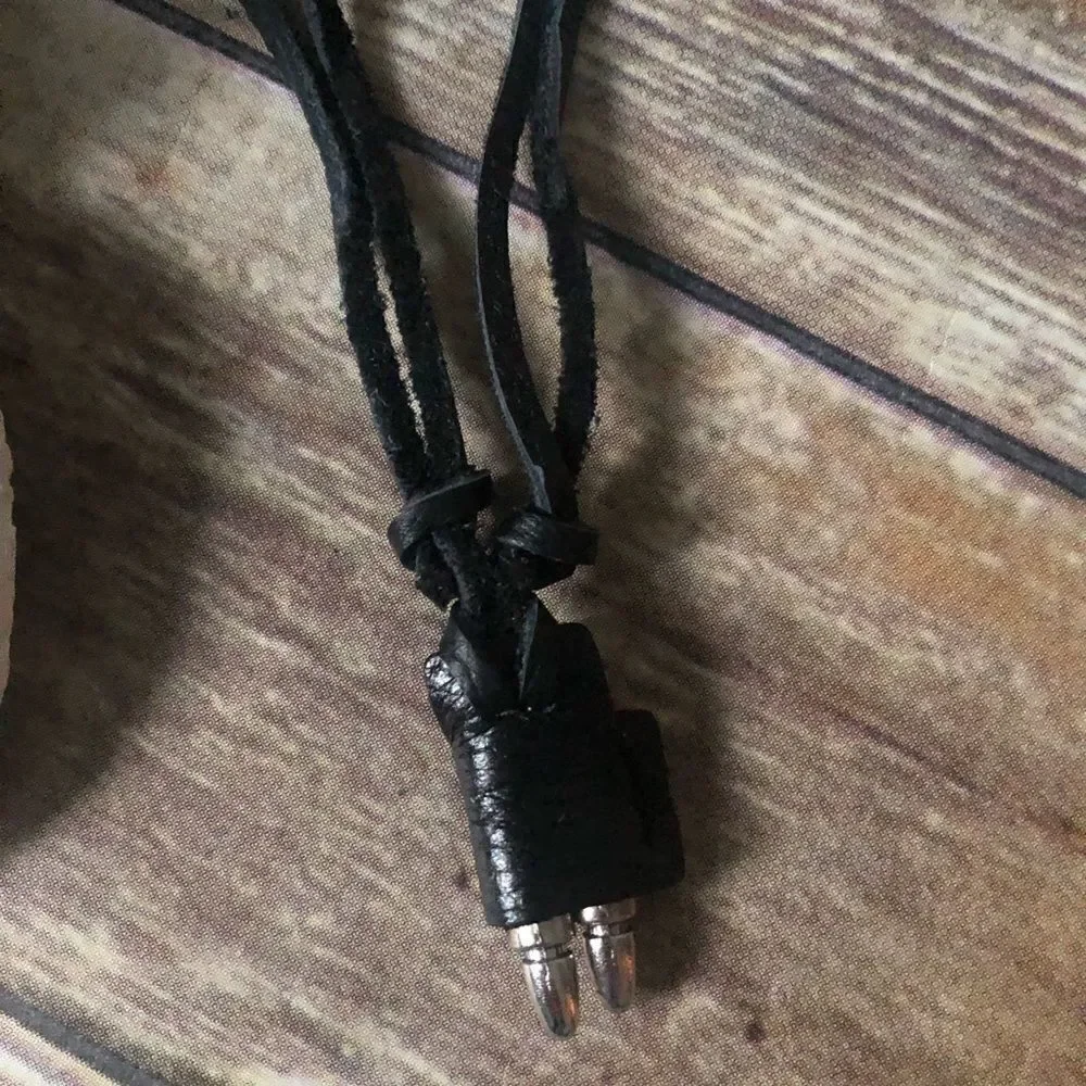 Dodge the bullet Necklace